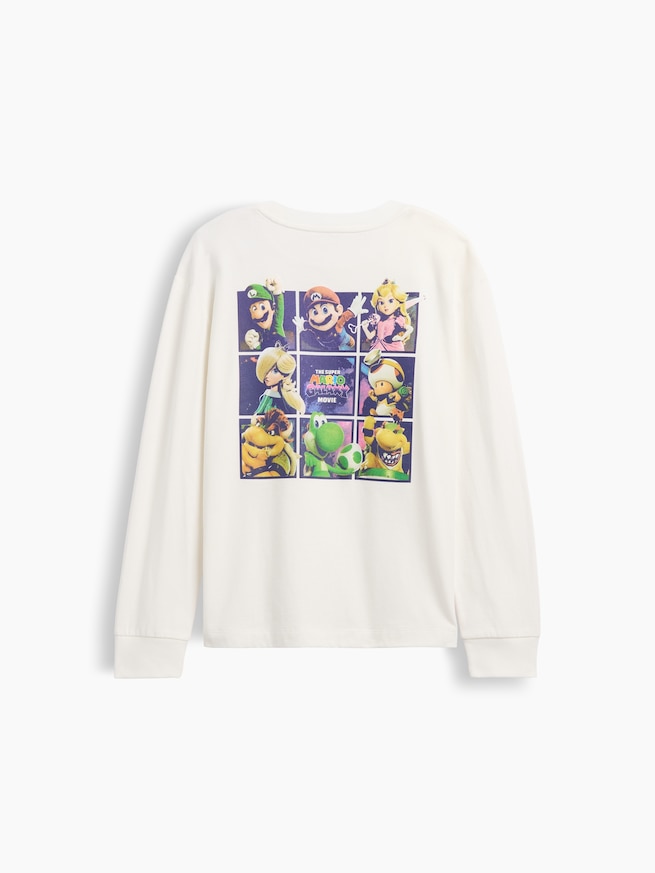 スーパーマリオ リラックスフィット グラフィックTシャツ (キッズ)-0