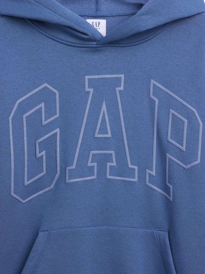 リラックスフィット GAPロゴパーカー (キッズ)-4