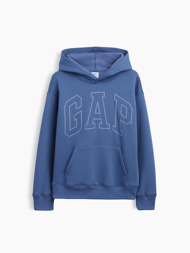 リラックスフィット GAPロゴパーカー (キッズ)-1