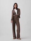 CashSoft カシミヤタッチ ルーズフィット ニットパンツ-7