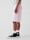 Gap &times; Malbon テクスチャー ポプリン バギーショートパンツ-3