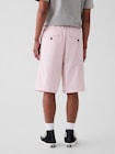 Gap &times; Malbon テクスチャー ポプリン バギーショートパンツ-4