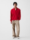 Gap &times; Malbon ピケ ポロ オーバーシャツ-1