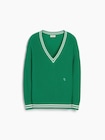 Gap &times; Malbon コットン100% オーバーサイズセーター-5
