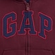 babyGap 裏ボア GAPロゴ ジップアップパーカー
