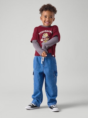 babyGap プルオン バギーデニム