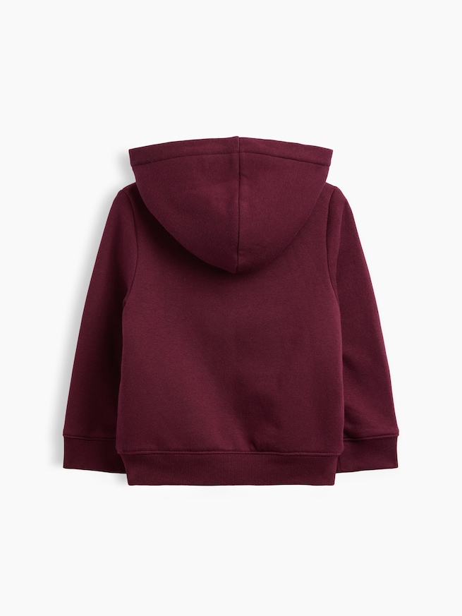 babyGap 裏ボア GAPロゴ ジップアップパーカー-1