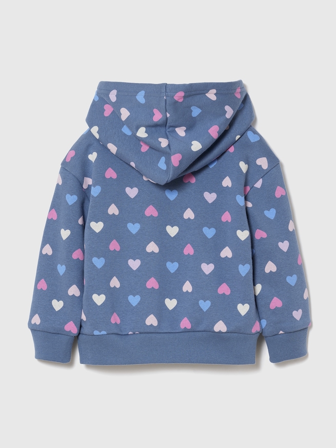 babyGap リラックスフィット プリント GAPロゴパーカー-1