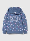 babyGap リラックスフィット プリント GAPロゴパーカー-0