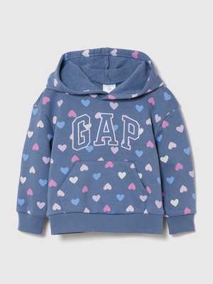 babyGap リラックスフィット プリント GAPロゴパーカー