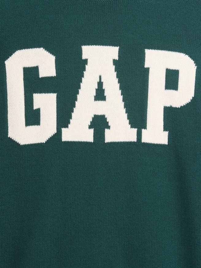 GAPロゴ クルーネックセーター-3