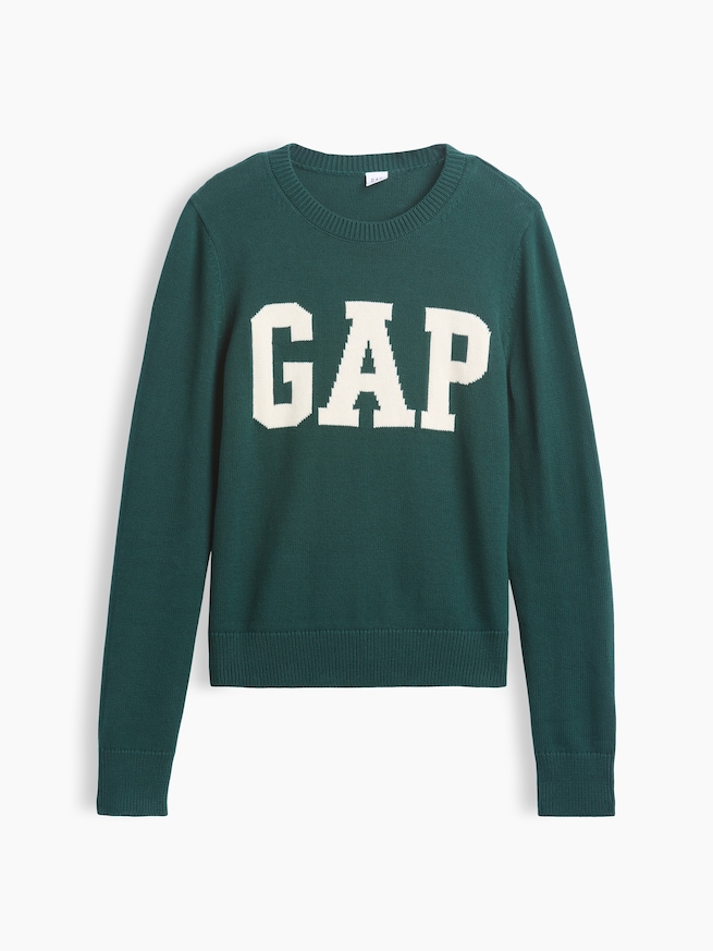 GAPロゴ クルーネックセーター-4