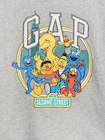 セサミストリート グラフィック GAPロゴTシャツ (幼児・ベビー)-4