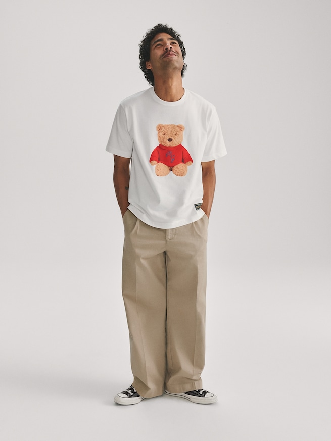Gap &times; Malbon オーガニックコットン ブラナンベア Tシャツ-7