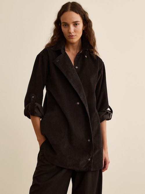 Banana Republic x La Ligne　コットンコーデュロイシャツ