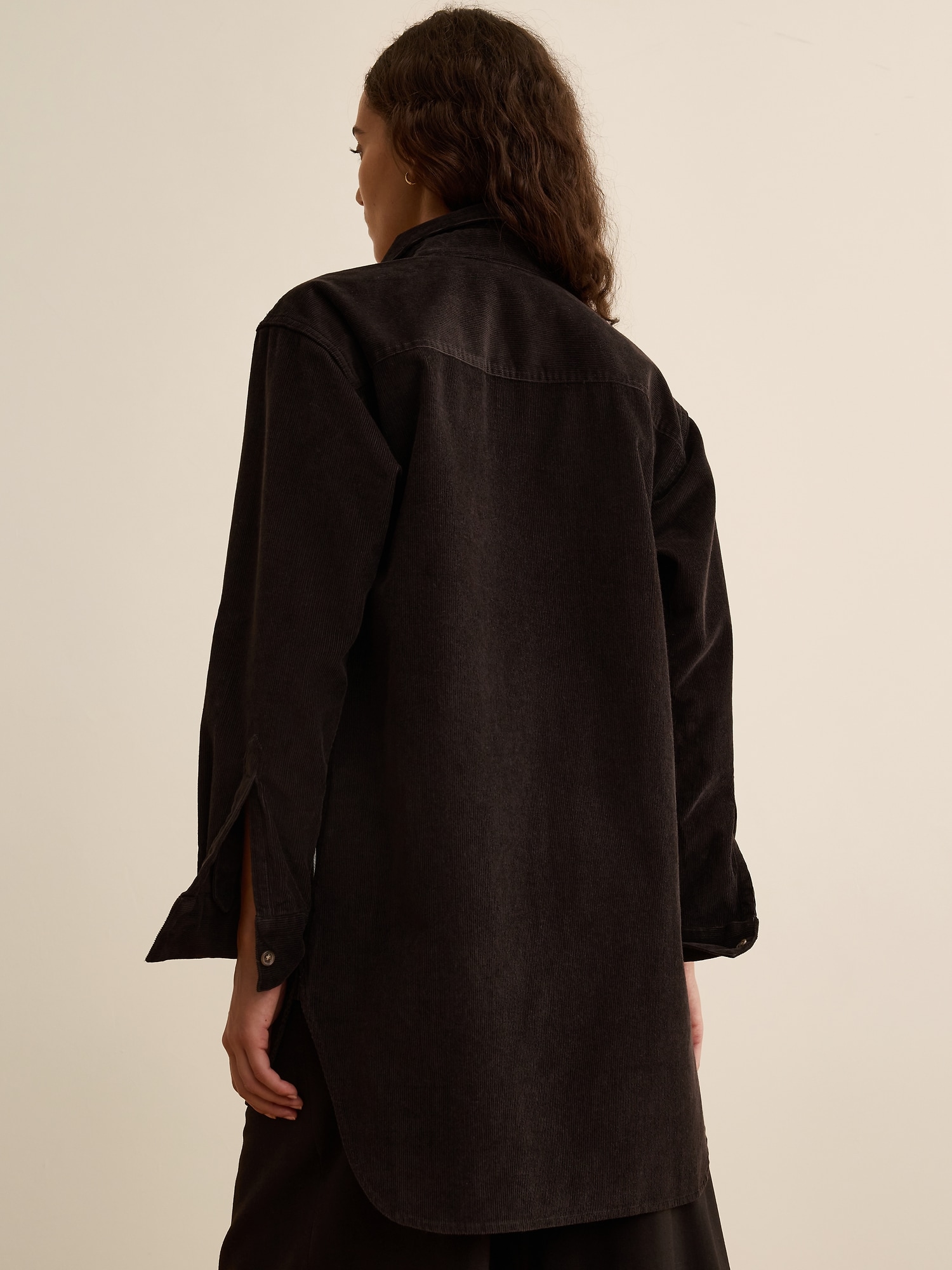 Banana Republic x La Ligne　コットンコーデュロイシャツ-1
