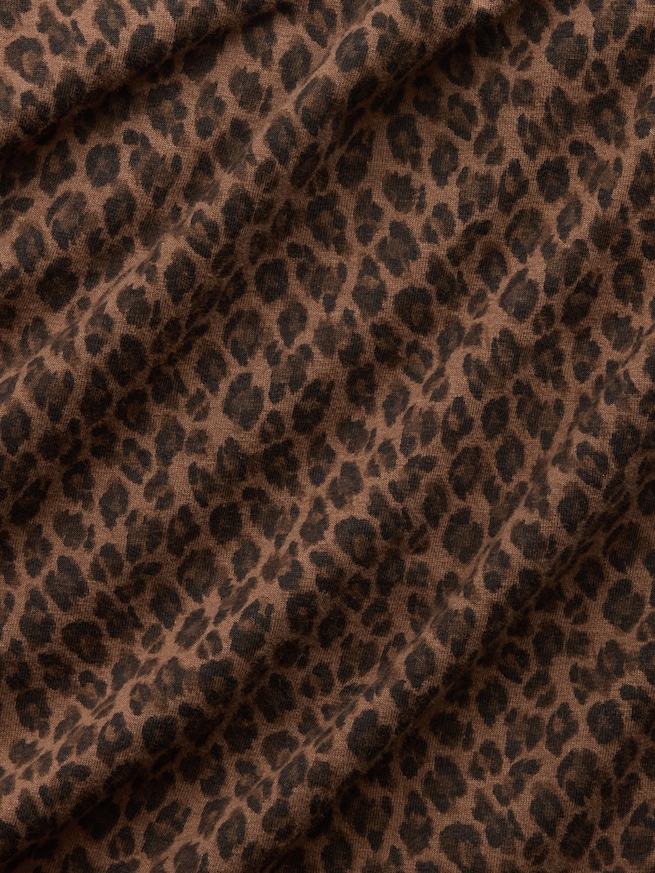 クロースニット ジャージー スクープバックTシャツ-4