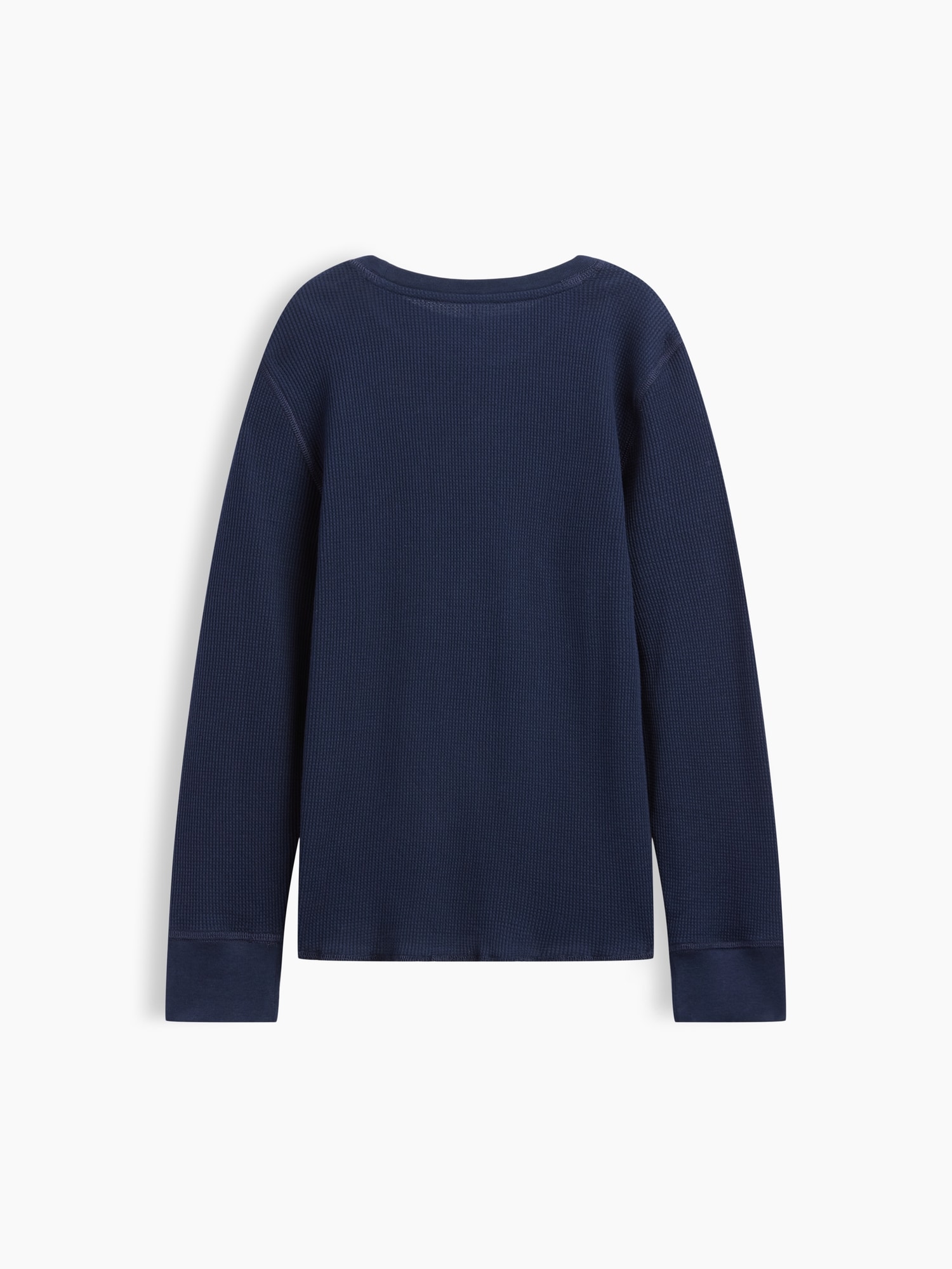 Gap公式オンラインストア | ワッフルニット クルーネックTシャツ (キッズ)