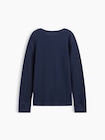 ワッフルニット クルーネックTシャツ (キッズ)-1