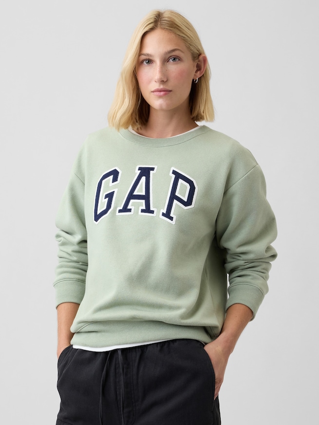 リラックスフィット GAPロゴ スウェットシャツ-0