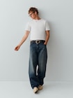 ルーズフィット ブーツカットデニム-7