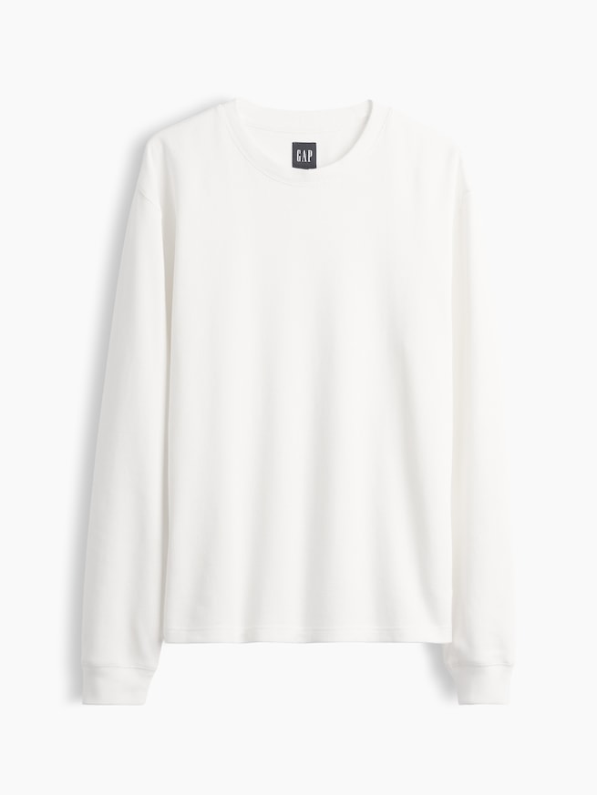 リラックスフィット ワッフルTシャツ-4