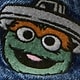 セサミストリート デニム フード付きジャケット (幼児・ベビー)