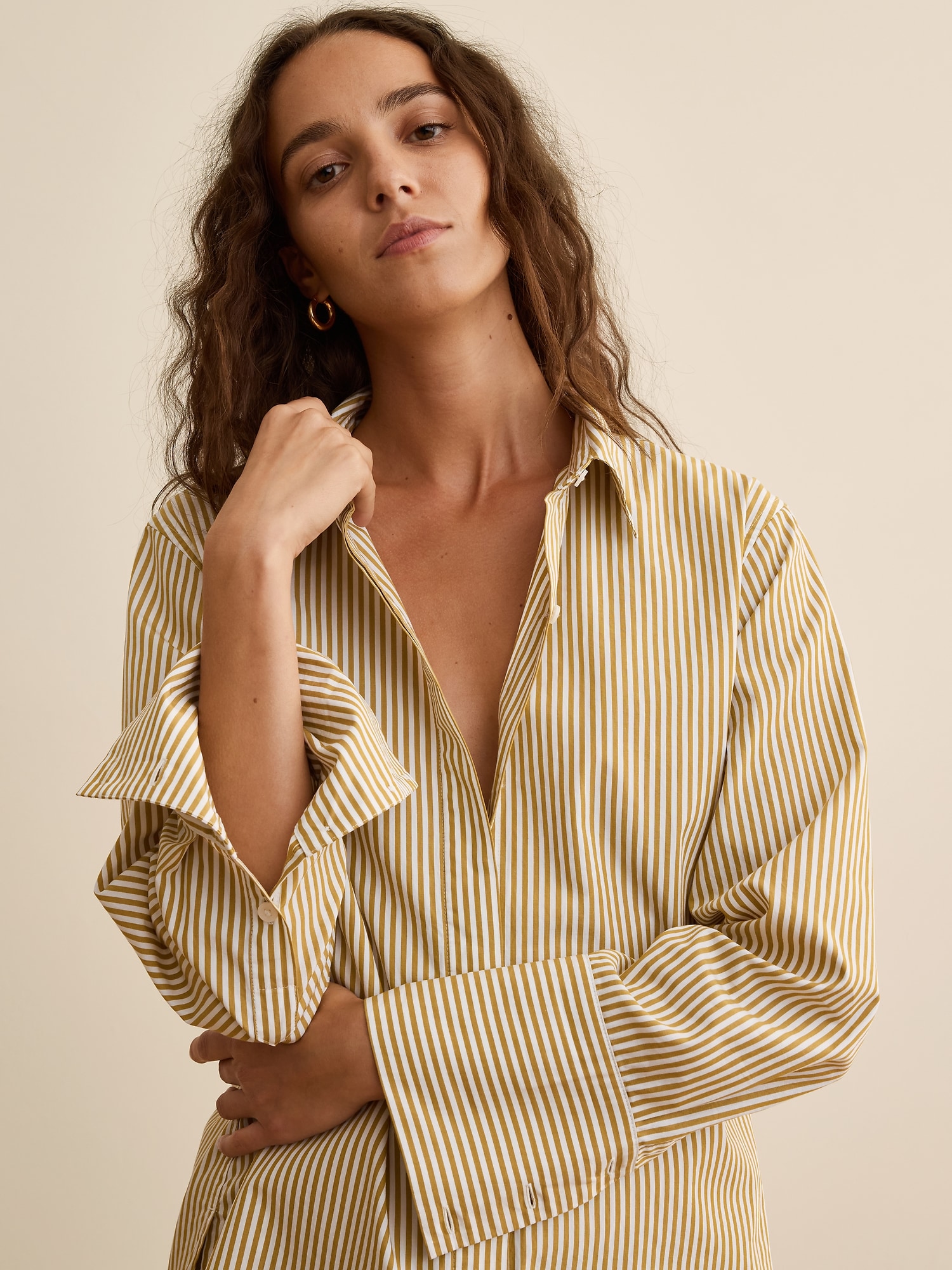 Banana Republic x La Ligne コットンチュニック-2