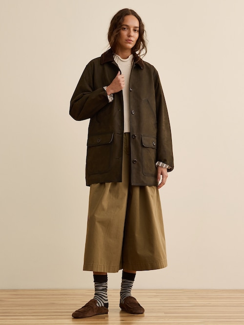 Banana Republic x La Ligne ヌバック バーンコート