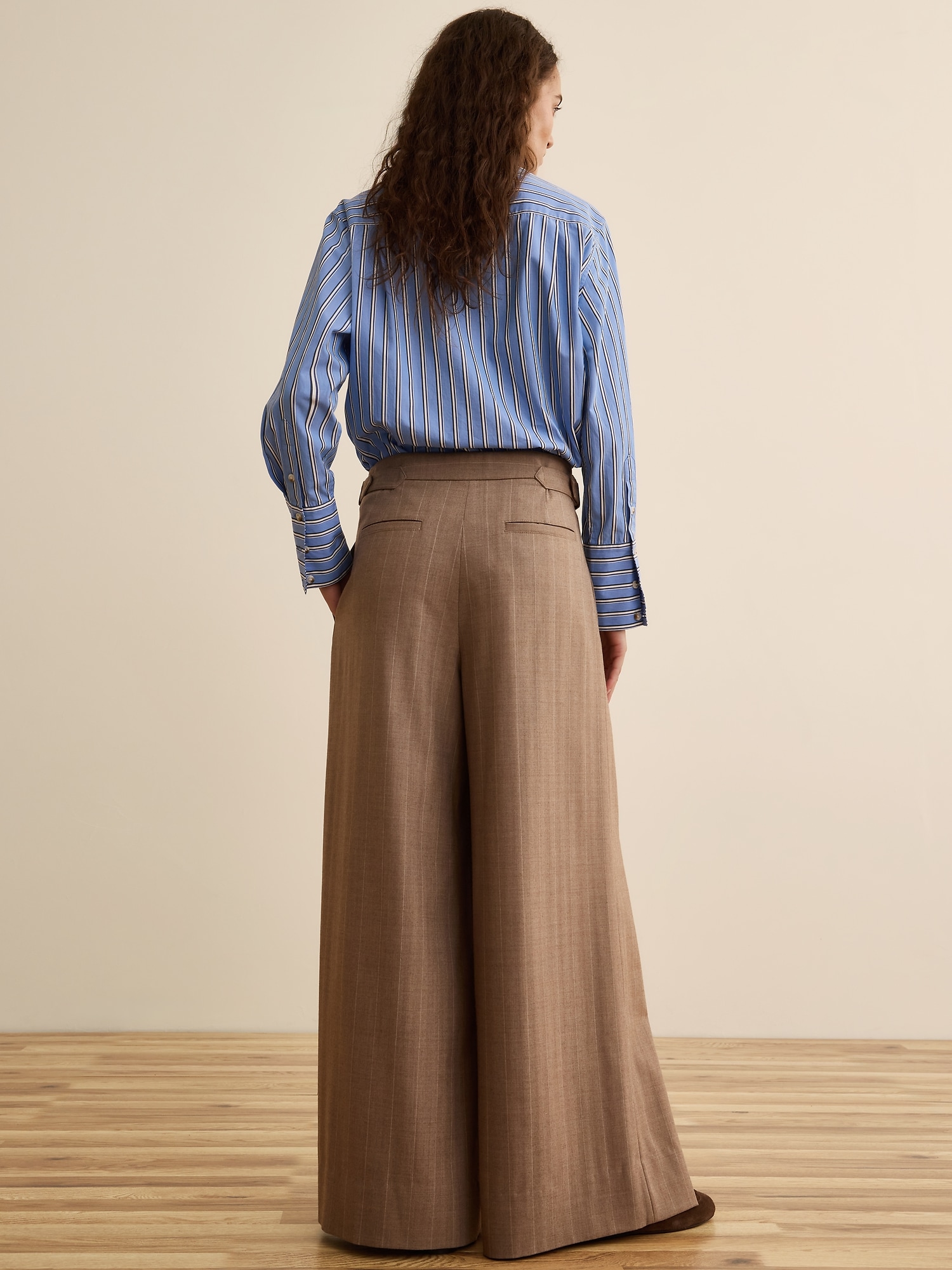 Banana Republic x La Ligne ワイドレッグ パンツ-1