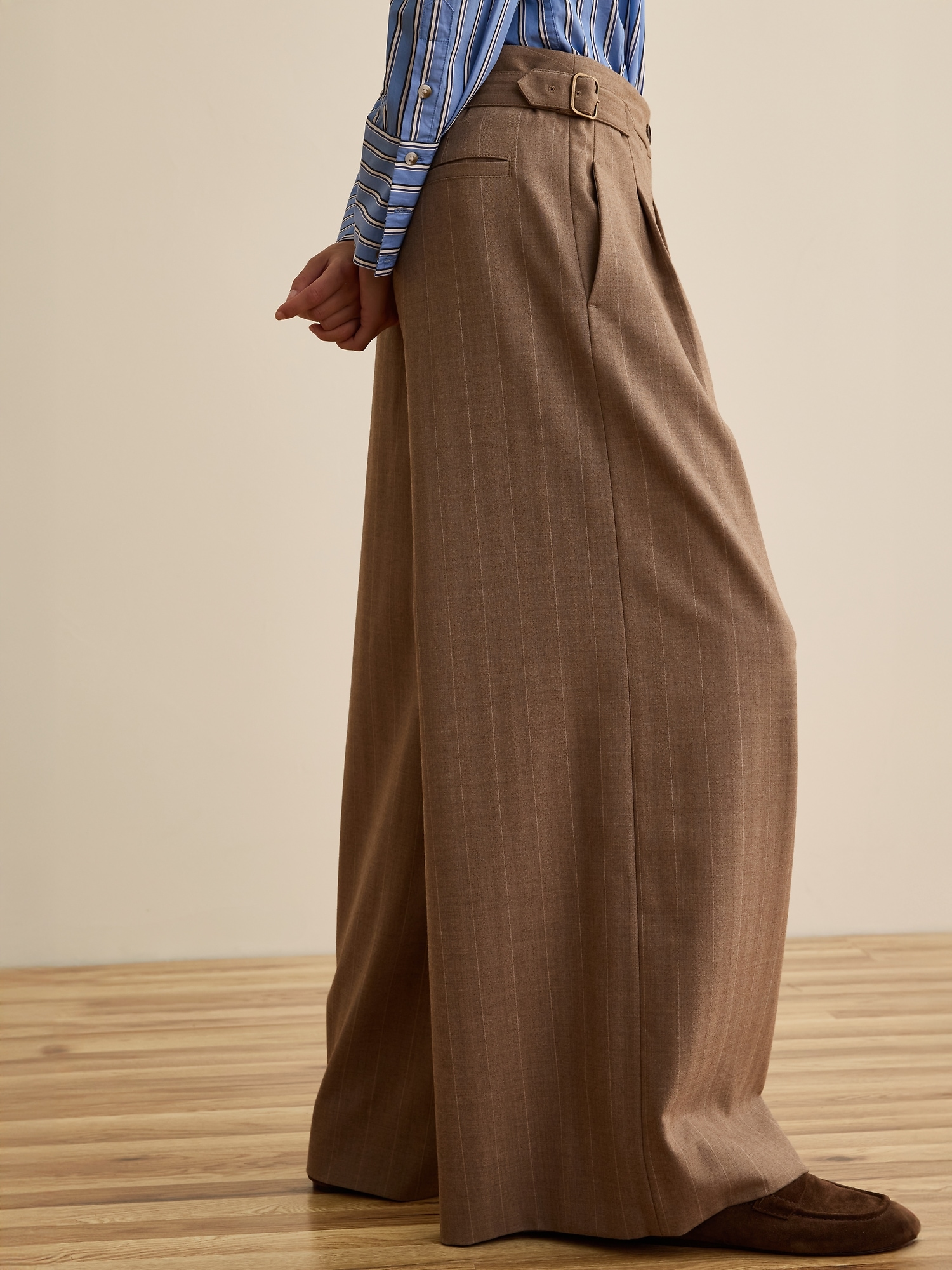 Banana Republic x La Ligne ワイドレッグ パンツ-2