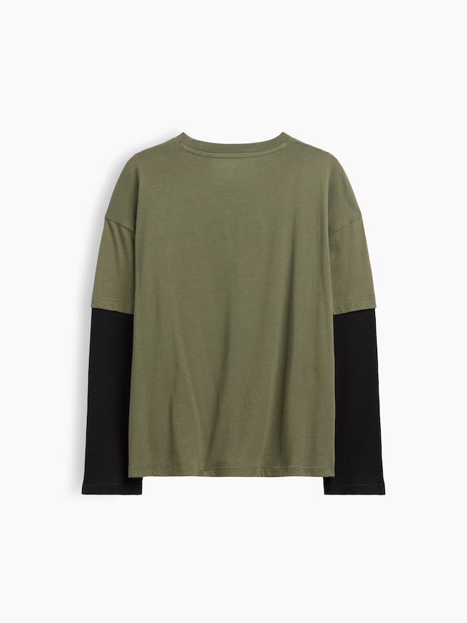 リラックスフィット グラフィックTシャツ (キッズ)-1