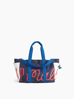Gap &times; Malbonロゴ キャンバストートバッグ