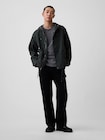 リラックスフィット ヘンリーネックTシャツ-1