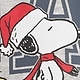 GapKids ピーナッツ リラックスフィット クリスマス GAPロゴ スウェットシャツ