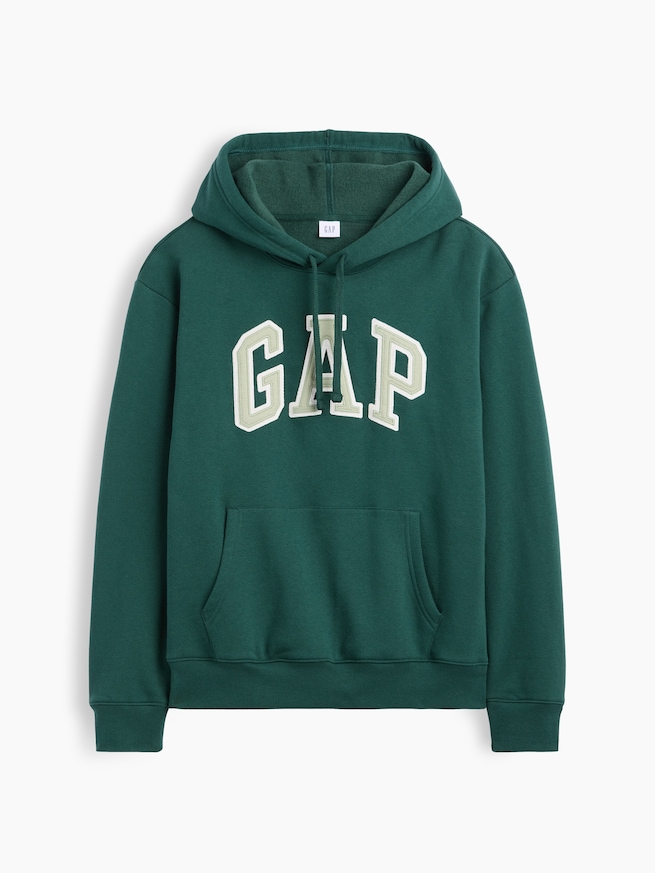 リラックスフィット GAPロゴパーカー-3