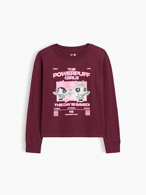 GapKids パワーパフガールズ リラックスフィット グラフィックTシャツ