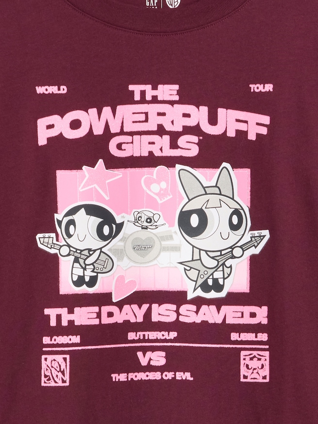 GapKids パワーパフガールズ リラックスフィット グラフィックTシャツ-2