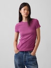 モダン クルーネックTシャツ-0