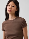 モダン クルーネックTシャツ-3