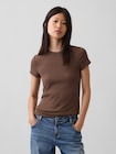 モダン クルーネックTシャツ-0
