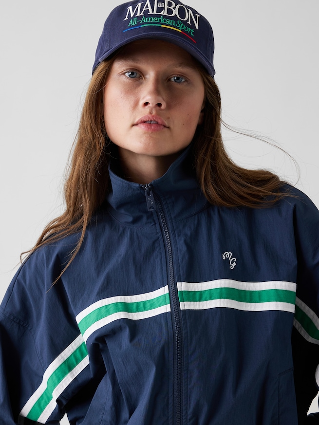 Gap &times; Malbon ロゴ ベースボールキャップ-1