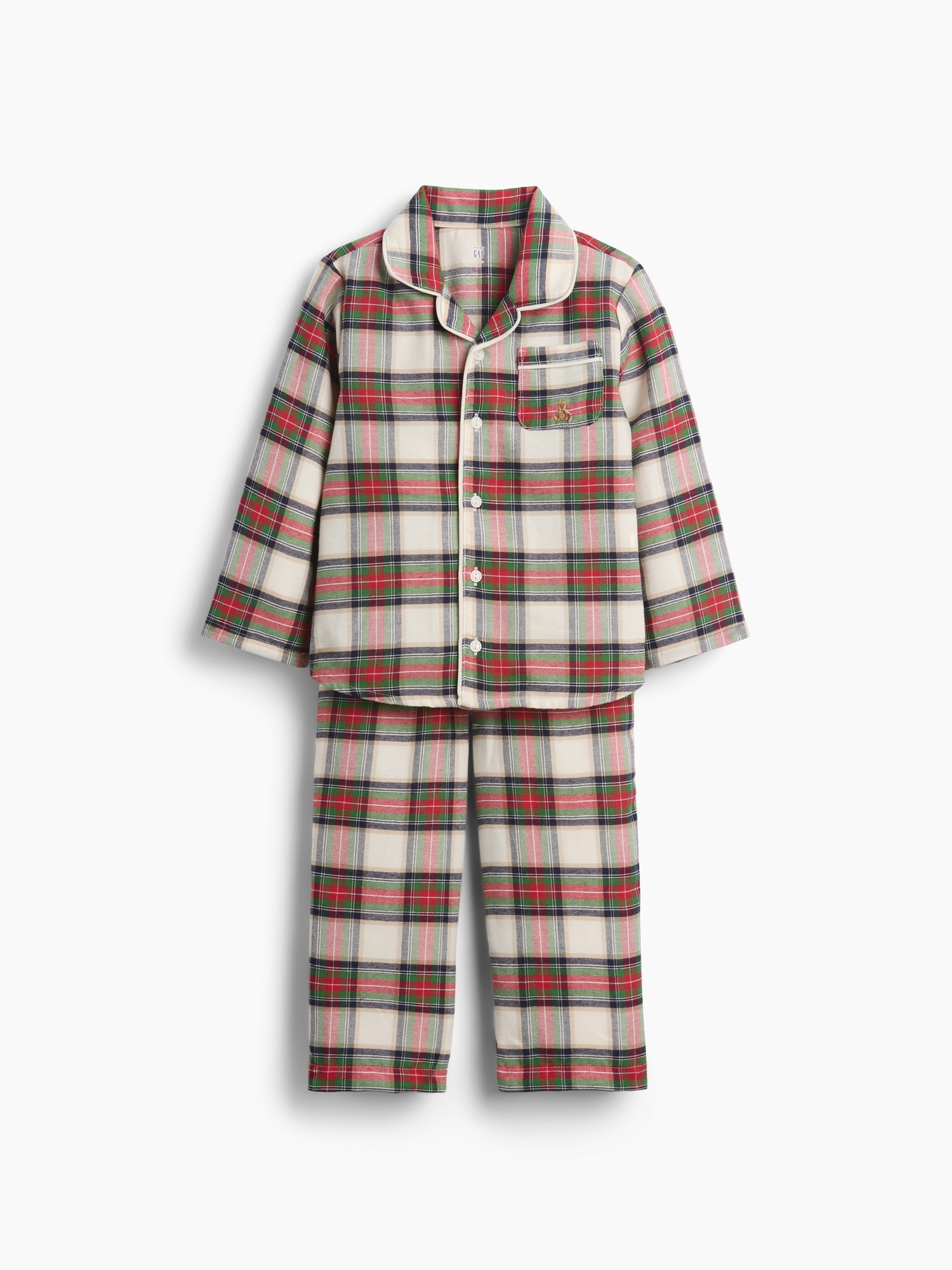 Gap公式オンラインストア | Baby & Toddler Recycled Flannel PJ Set