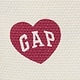 キャンバス GAPロゴ ミニトートバッグ