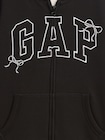 GAPロゴ 裏ボア ジップアップパーカー (キッズ)-2