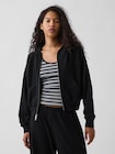フレンチテリー GAP NYC オーバーサイズ ジップアップパーカー-1