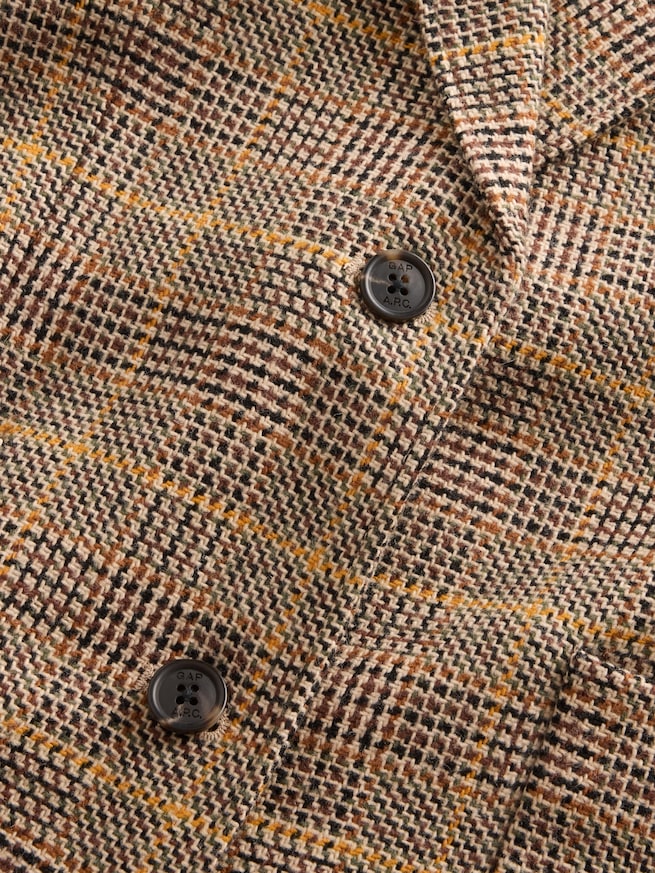 Gap &times; A.P.C. ウールブレンド リラックスフィット ブレザー-5
