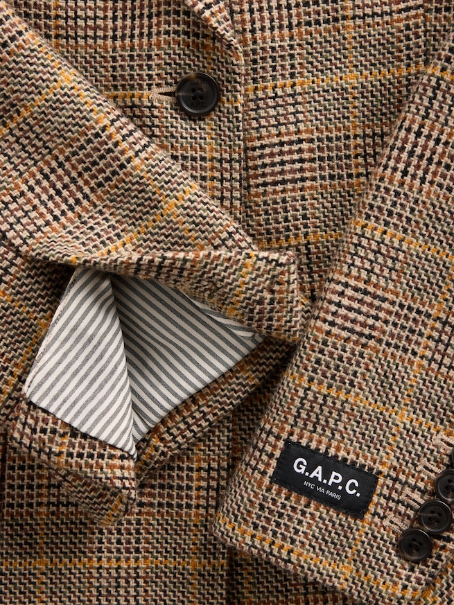 Gap &times; A.P.C. ウールブレンド リラックスフィット ブレザー-6