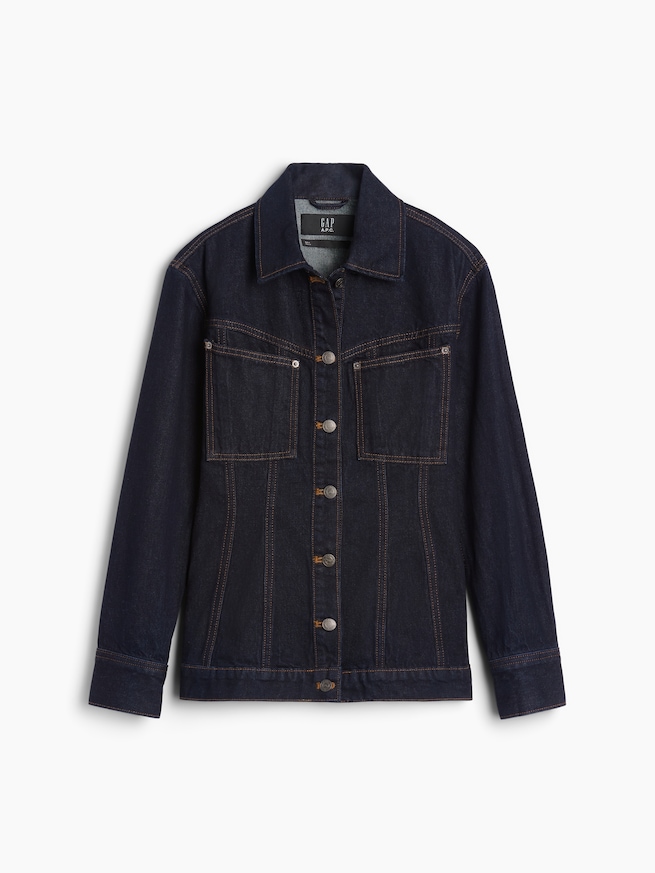 Gap &times; A.P.C. ストラクチャー デニムジャケット-8