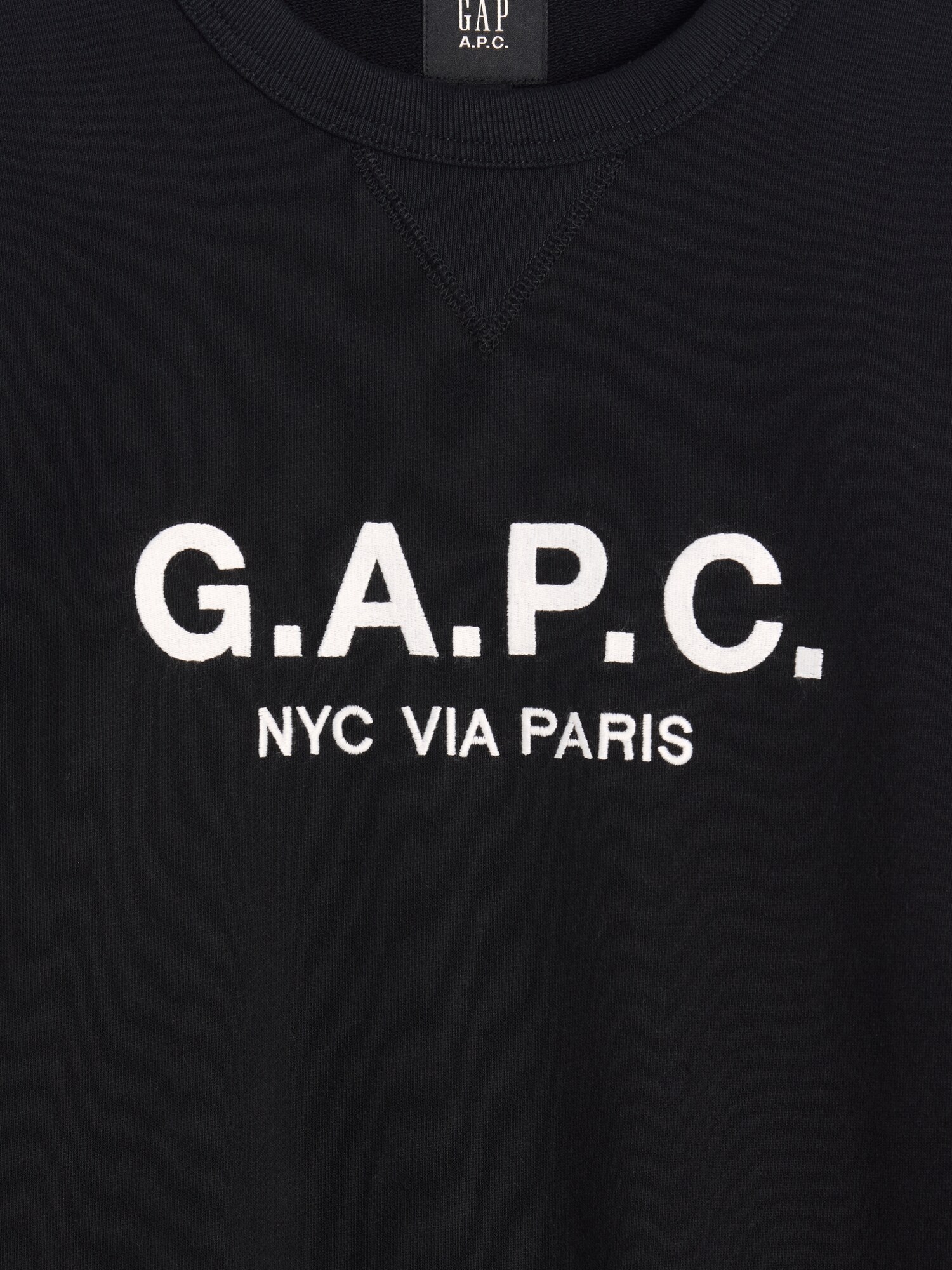 Gap × A.P.C. ヘビーウェイト ロゴ スウェットシャツ